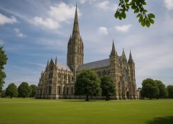 Salisbury Cathedral in Wiltshire