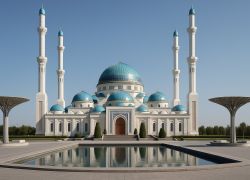 Nur-Astana Mosque in Astana