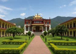 Jangchubling Monastery in Phuntsholing