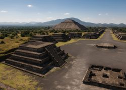 Avenue of the Dead in Teotihuacan