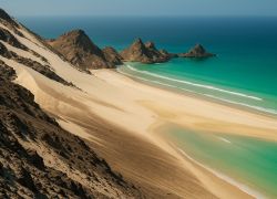 Detwah Lagoon in Socotra Island