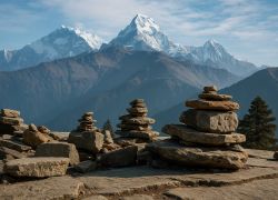 Himalayan Views in Ghorepani