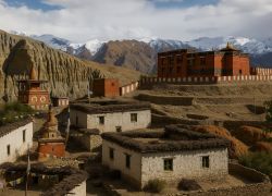 Charang Monastery in Charang