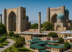Bibi-Khanym Mosque in Samarkand