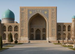 Tillya-Kori Madrasah in Samarkand
