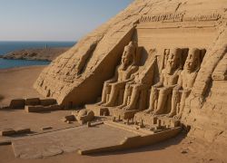 Temple of Derr in Abu Simbel