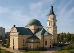 Oulu cathedral in Oulu