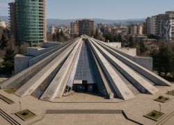 Tirana Pyramid in Tirana