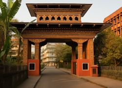 Phuntsholing Gate in Phuntsholing