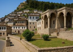 Mangalem Quarter in Berat