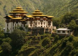 Monggar Dzong in Trashigang