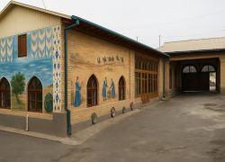 Yodgorlik silk factory in Margilan
