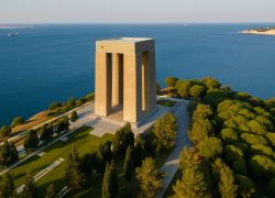 Çanakkale Martyrs’ Memorial in Canakkale