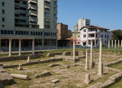 The Roman Baths in Durres