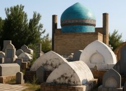 Khans Graveyard in Kokand