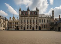 Burg Square in Bruges