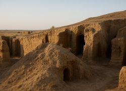 Buddhist Monastery of Kara Tepe in Termez