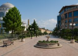Shkodra Promenade in Shkoder