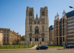 St. Gudula Cathedral, Brussels - 11 Night - 12 Day Beautiful Europe Package - 11 Nights / 12 Days covering London - Paris - Florence