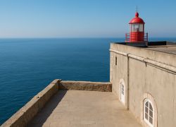 Fort of São Miguel Arcanjo in Nazare