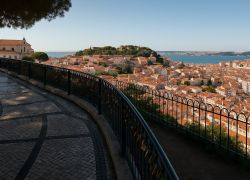 Miradouro da Senhora do Monte in Lisboa