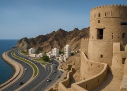 Muttrah Corniche in Muscat