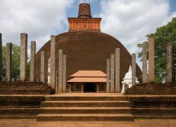 Abhayagiri Monastery in Anuradhapura