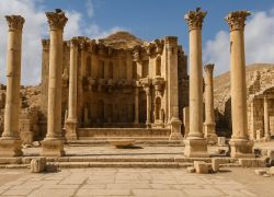 Jerash Ruins in Jerash