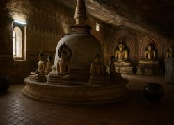 Rangiri Dambulla Vihara in Dambulla