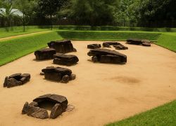 Ibbankatuwa Megalithic Tombs in Dambulla