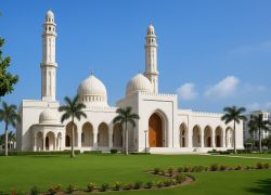 Sultan Qaboos Mosque in Salalah