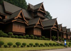 Melaka Sultanate Palace Museum in Malacca