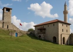 The Preza Castle in Kruje