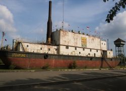 Floating Diesel Power Plant Museum in Banda Aceh