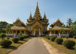 Sutaungpyei Pagoda in Pindaya