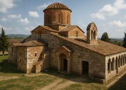 Apollonia Archaeological Park in Fier