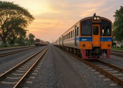 Poipet Railway Station in Poipet
