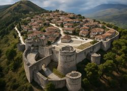 The Castle of Cakran in Fier