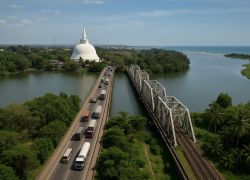 Kalutara Bridge in Kalutara