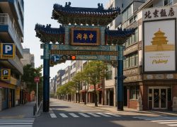 Yokohama Chinatown in Yokohama