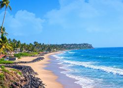 Edava Beach in Varkala