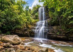 Arapitsa River and Waterfalls in Naousa