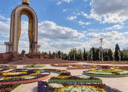 Rudaki Park in Dushanbe