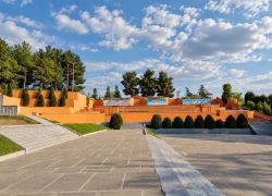 Victory Park in Dushanbe