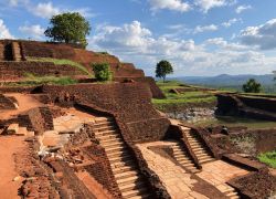 The Royal Gardens of Sigiriya in Sigiriya