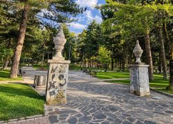Korça's City Park in Korca