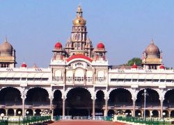 Mysore Palace in Mysore