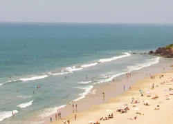 Varkala Beach in Varkala