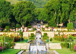 Nishat Garden in Srinagar