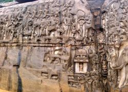 Arjunas Penance in Mahabalipuram